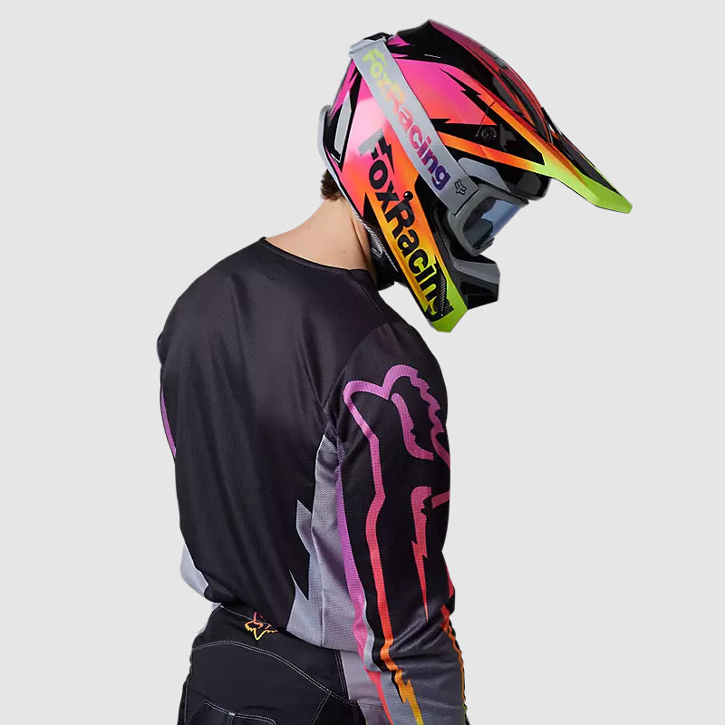 Polera Moto 180 Statk Gris Fox