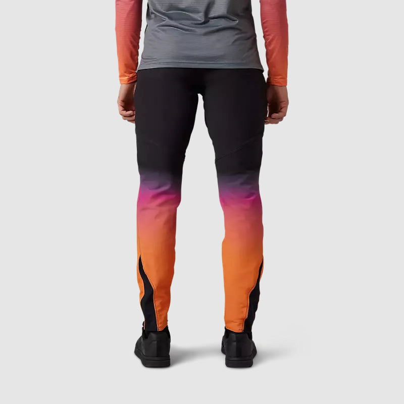 Pantalon Bicicleta Flexair Race Negro/Naranjo Fox
