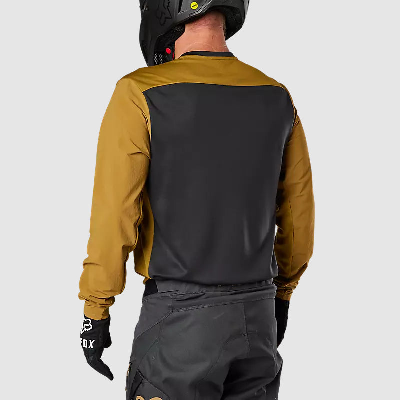 Polera Moto Defend Offroad Camel Fox