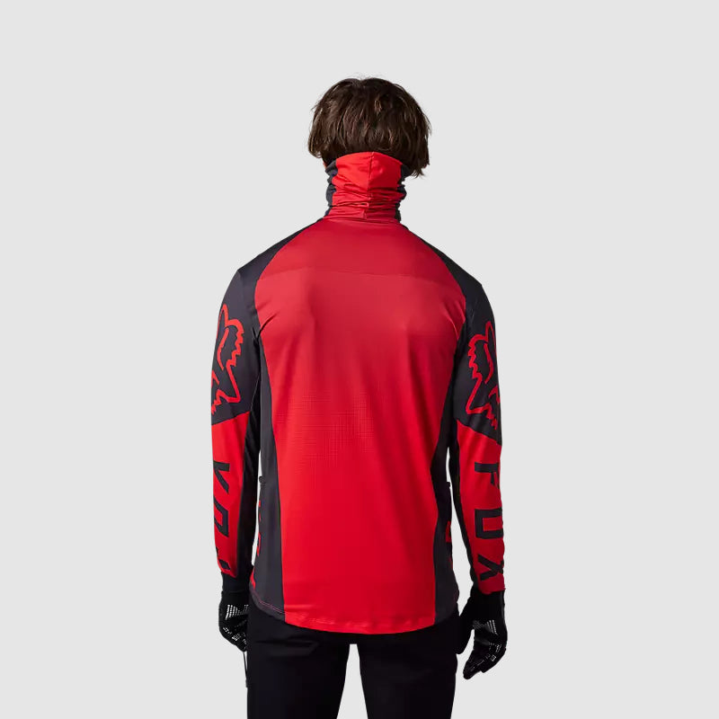 Polera Moto Ranger Drive Krux SXS Con Cuello Rojo Fox