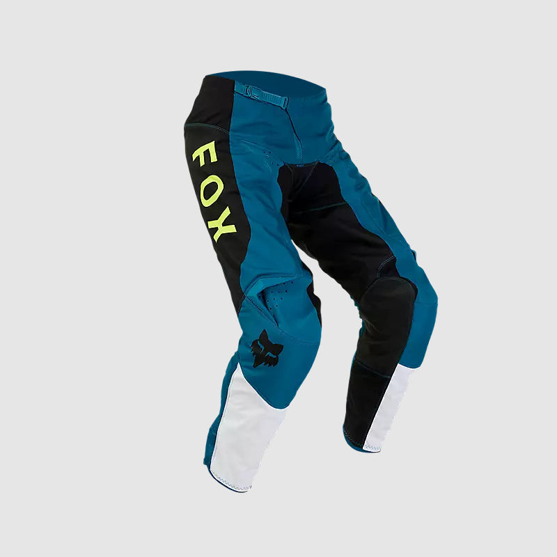 Pantalon Fox Moto 180 Nitro Azul para Moto Petroleo