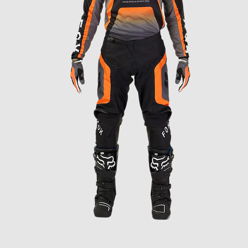 Pantalon Fox Moto 180 Ballast para Moto Negro/Naranjo