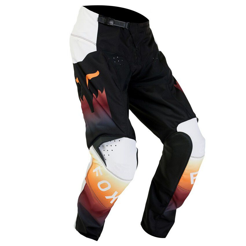 Pantalon Fox Moto Niño 180 Flora para Moto Negro