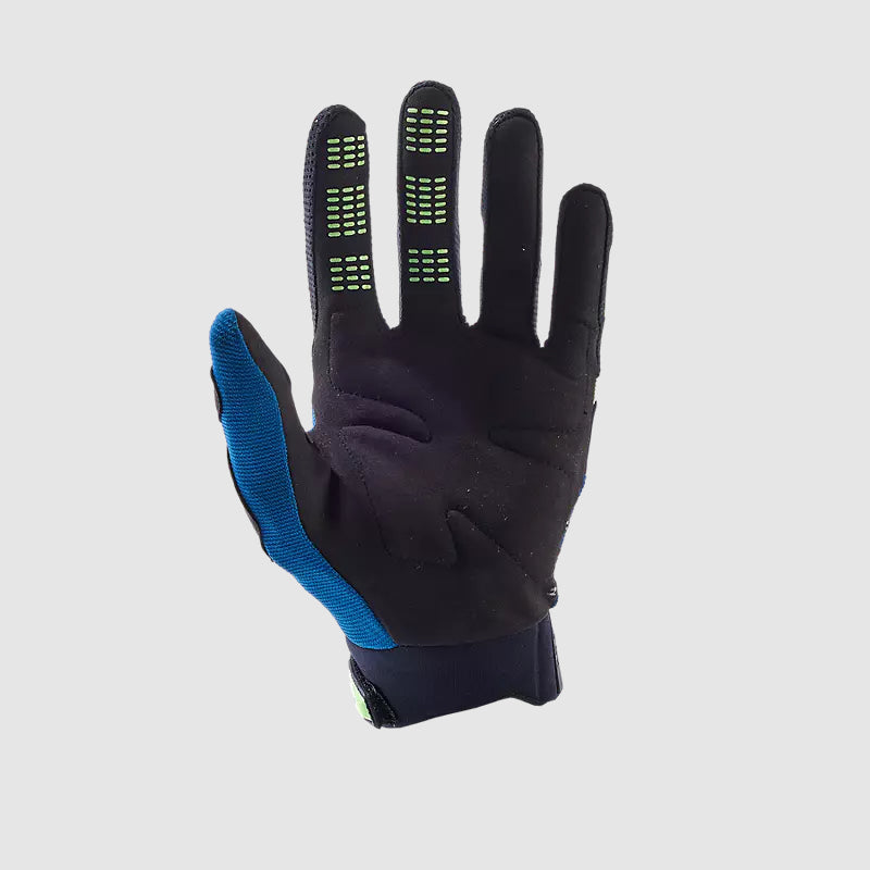 Guantes Moto Dirtpaw Azul/Verde Fox