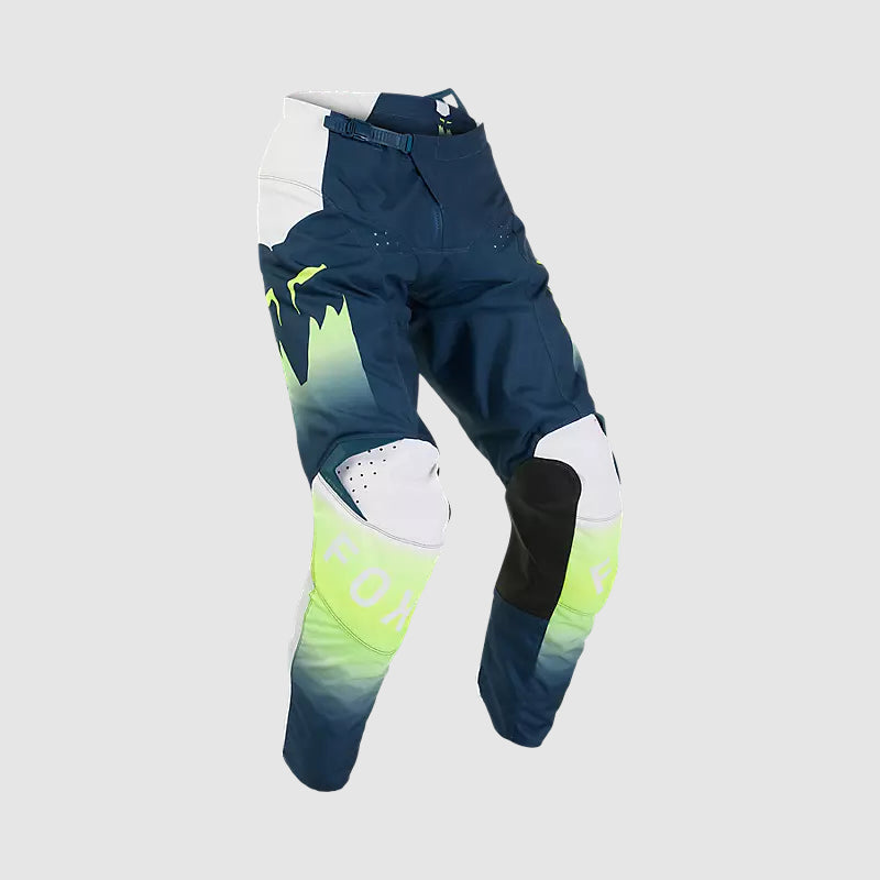 Pantalon Fox Moto 180 Flora Azul para Moto Petroleo