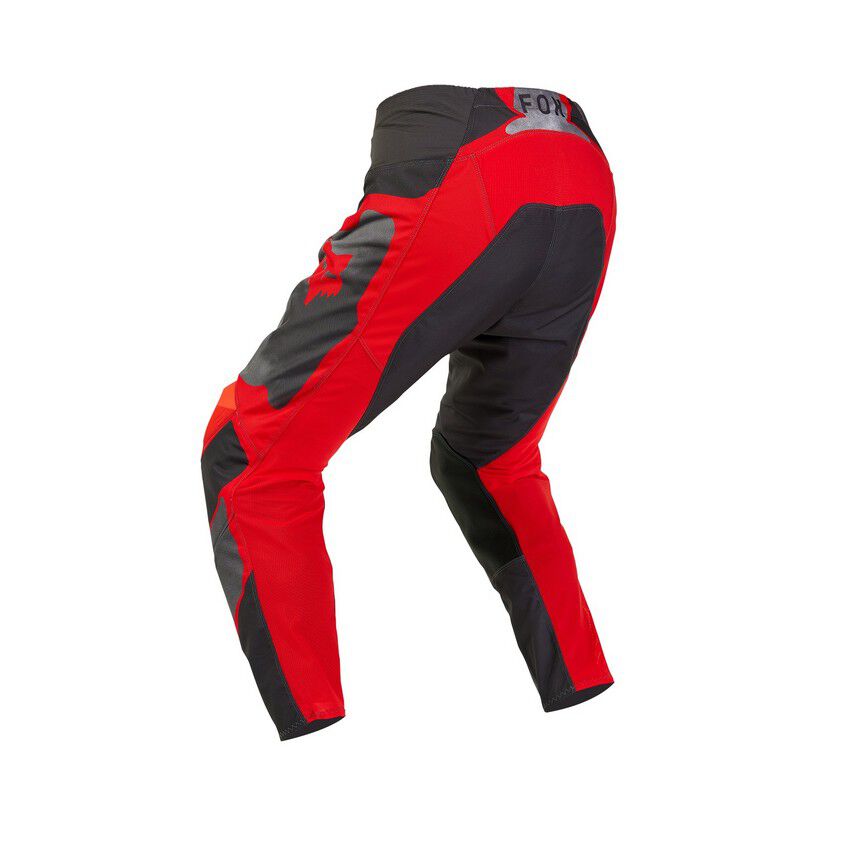 Pantalon Moto Niño 180 Atlas Gris/Rojo Fox