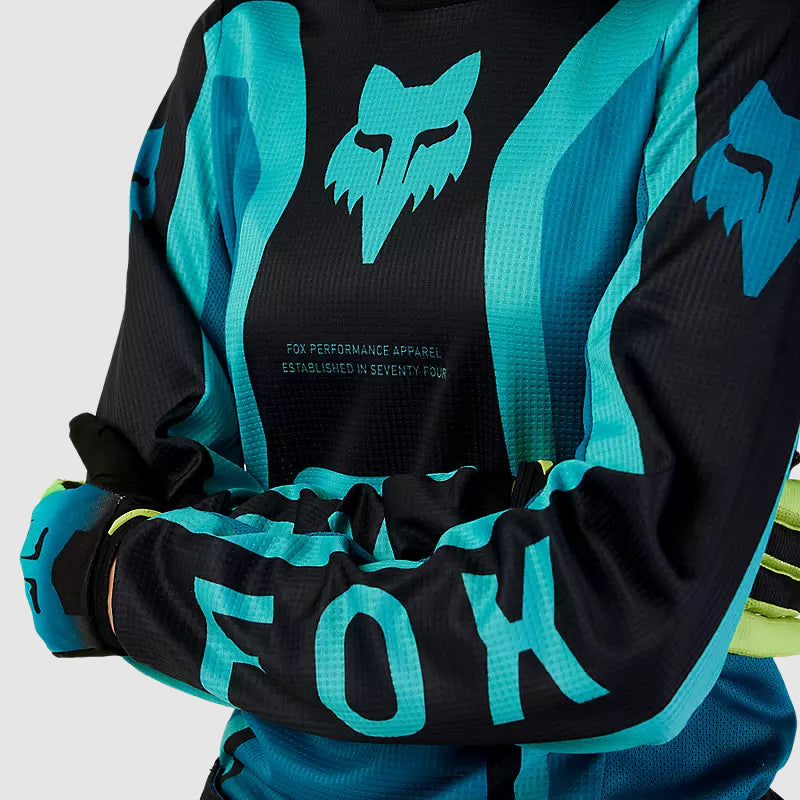 Polera Moto Mujer 180 Ballast Celeste Fox