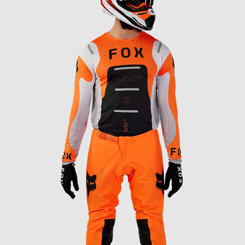 Polera Moto Flexair Magnetic Naranjo Fox