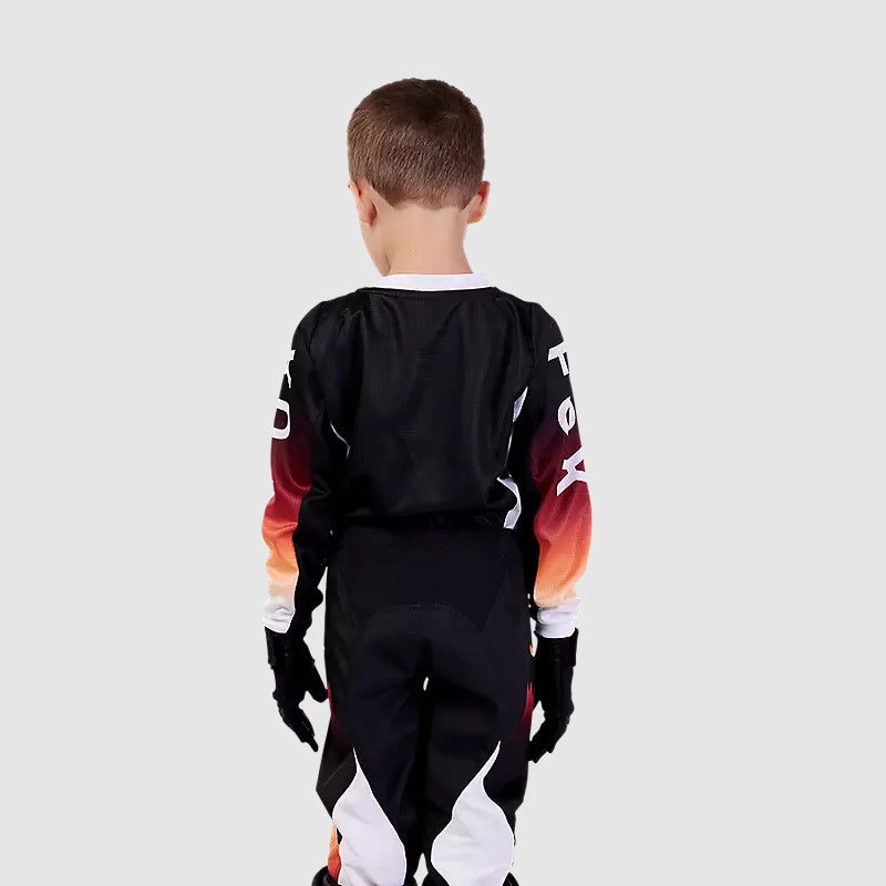 Polera Moto Infantil 180 Flora Negro Fox