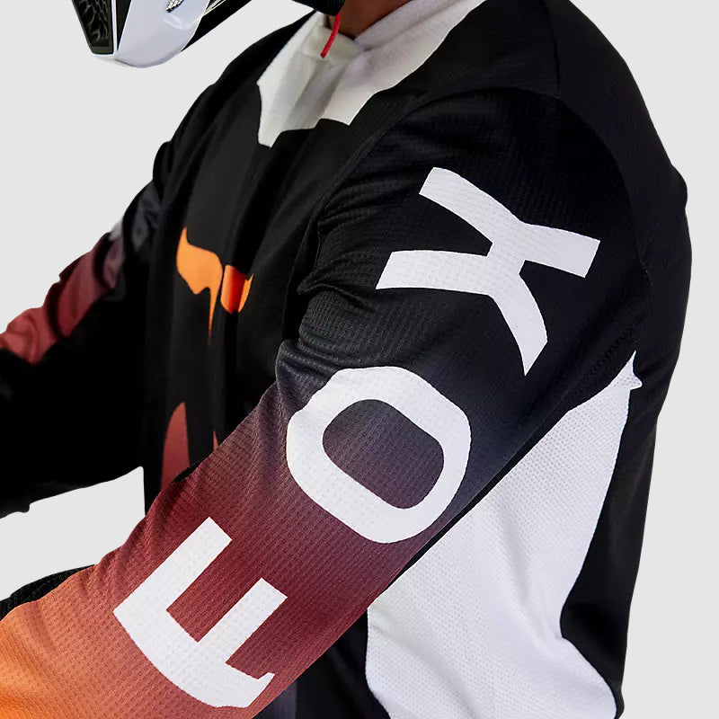 Polera Moto 180 Flora Negro Fox