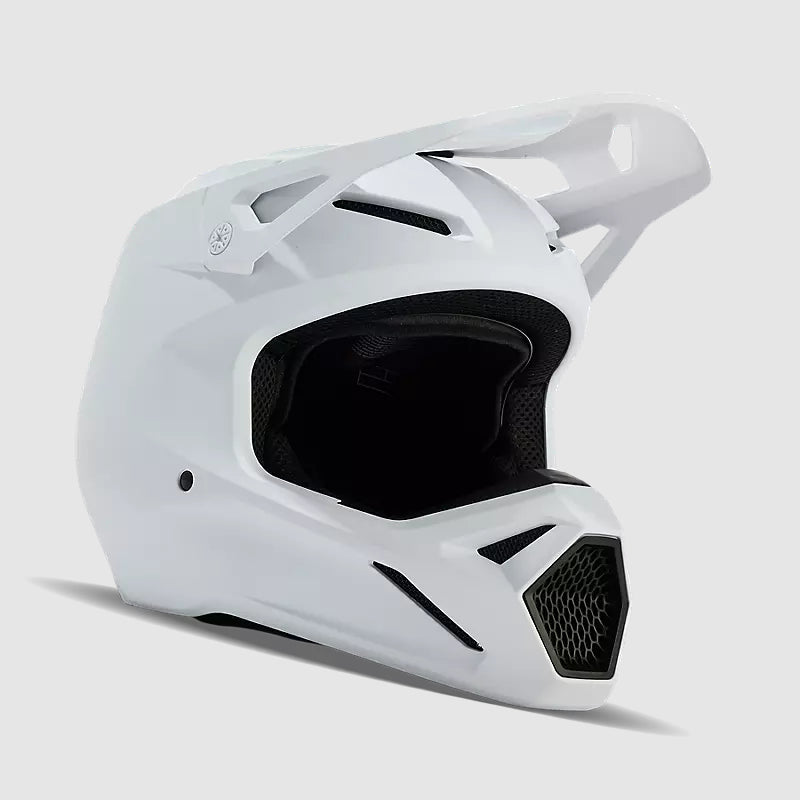 Casco Moto V1 Solid Blanco Fox
