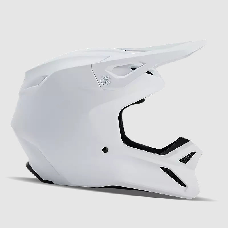 Casco Moto V1 Solid Blanco Fox