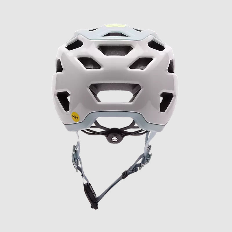 Casco Bicicleta Crossframe Pro Exploration Celeste Claro Fox