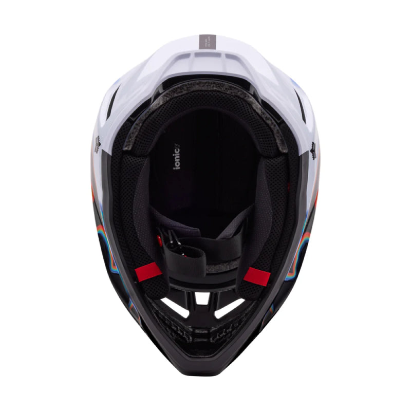 Casco Moto V3 RS Scans Edición Limitada Blanco/Negro Fox