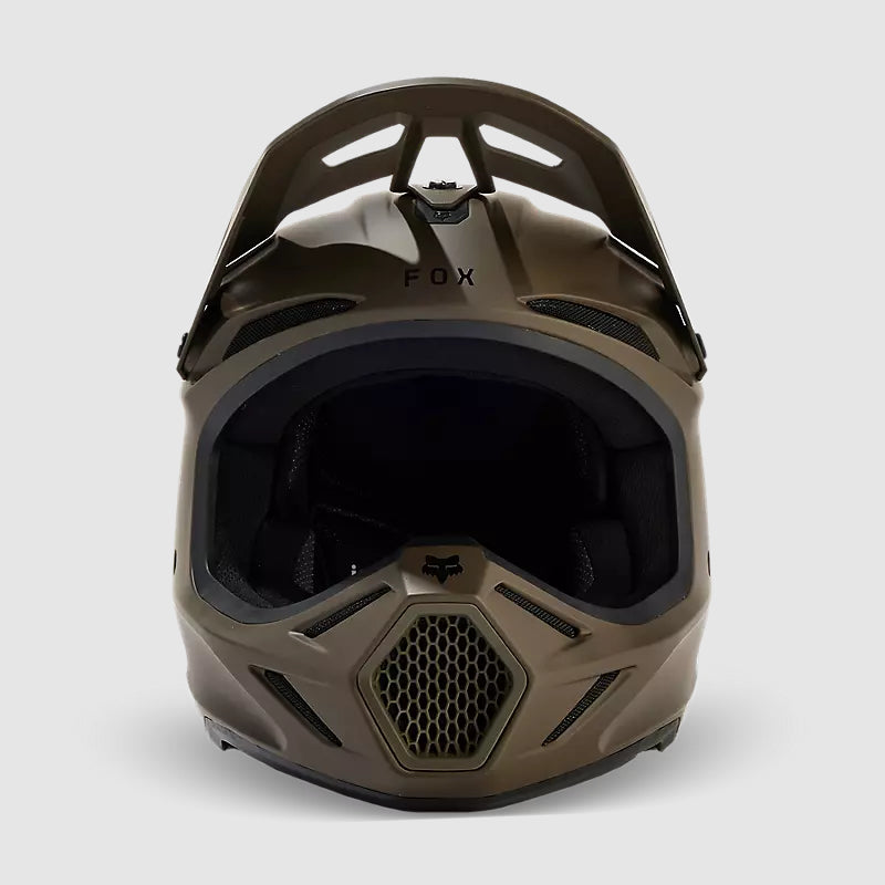 Casco Moto V3 Solid Cafe Matte Fox