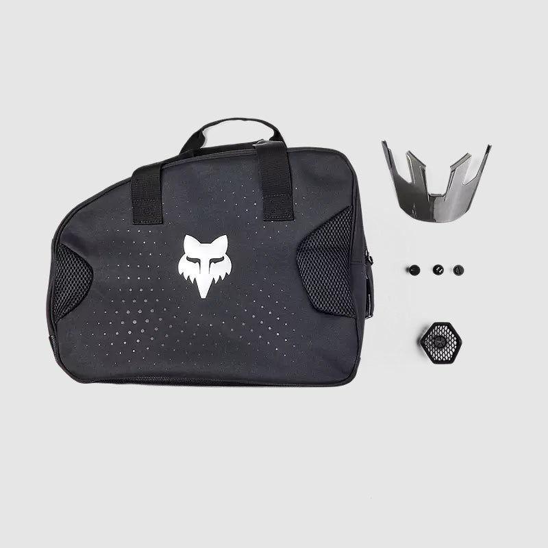 Casco Moto V3 Solid Blanco Matte Fox
