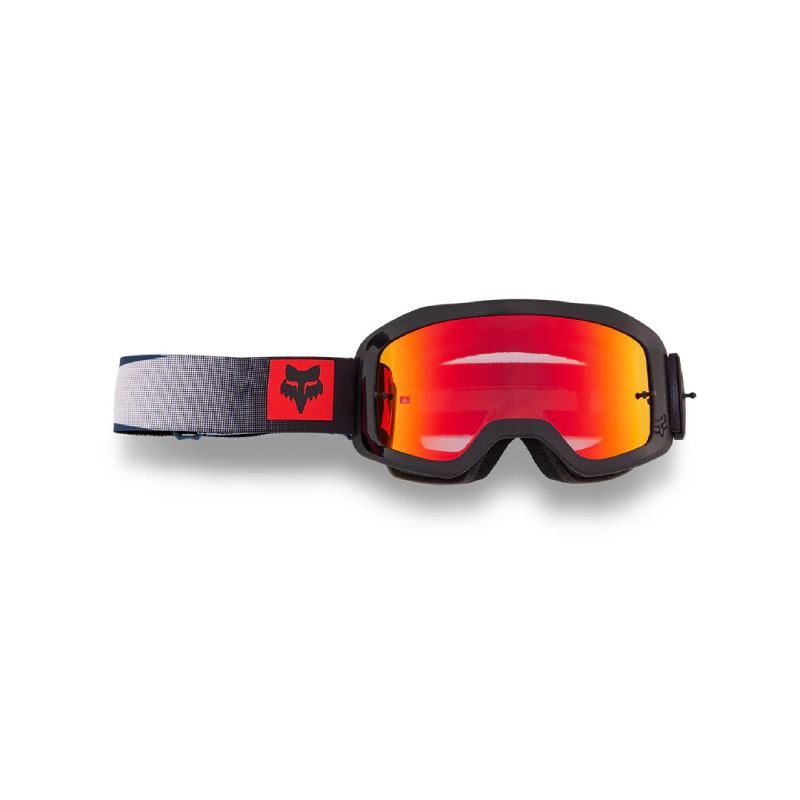 Antiparra Moto Main Drive Espejada Gris/Rojo Fox