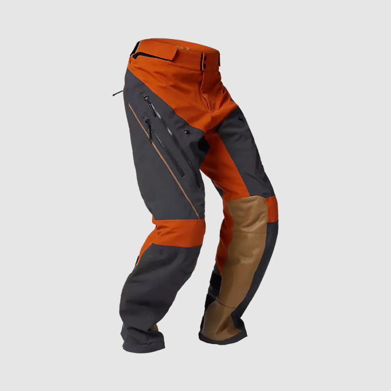 Pantalon Fox Moto Defend GORE-TEX ADV para Moto Naranjo