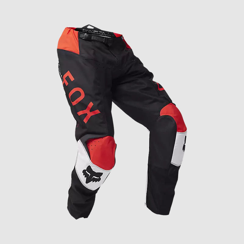 Pantalon Fox Moto 180 Race Spec para Moto Rojo/Negro