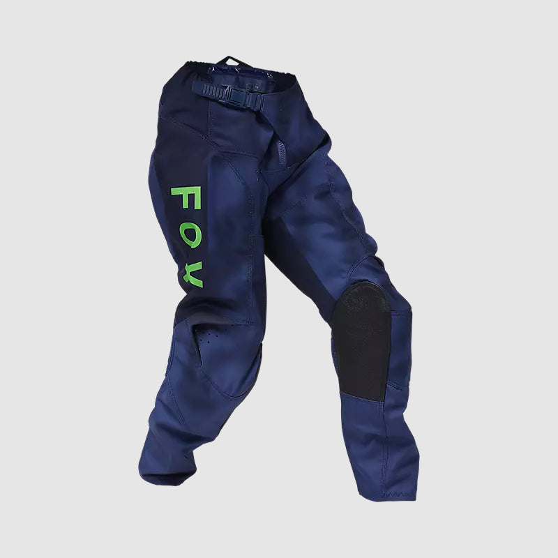 Pantalon Fox Moto Niño 180 Taunt Azul para Moto Marino