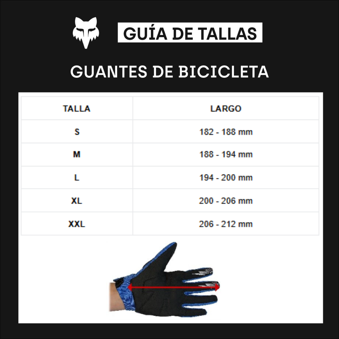 Guantes Bicicleta Ranger Lunar Gris Fox - imagen 4