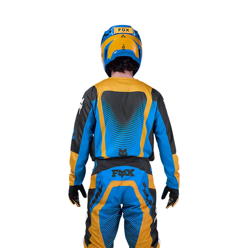 Polera Moto 180 Collect Azul Fox polera moto fox motocross