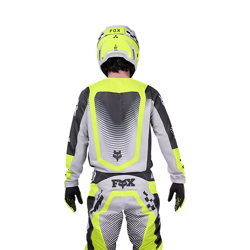 Polera Moto 180 Collect Amarillo/Negro Fox polera moto fox motocross