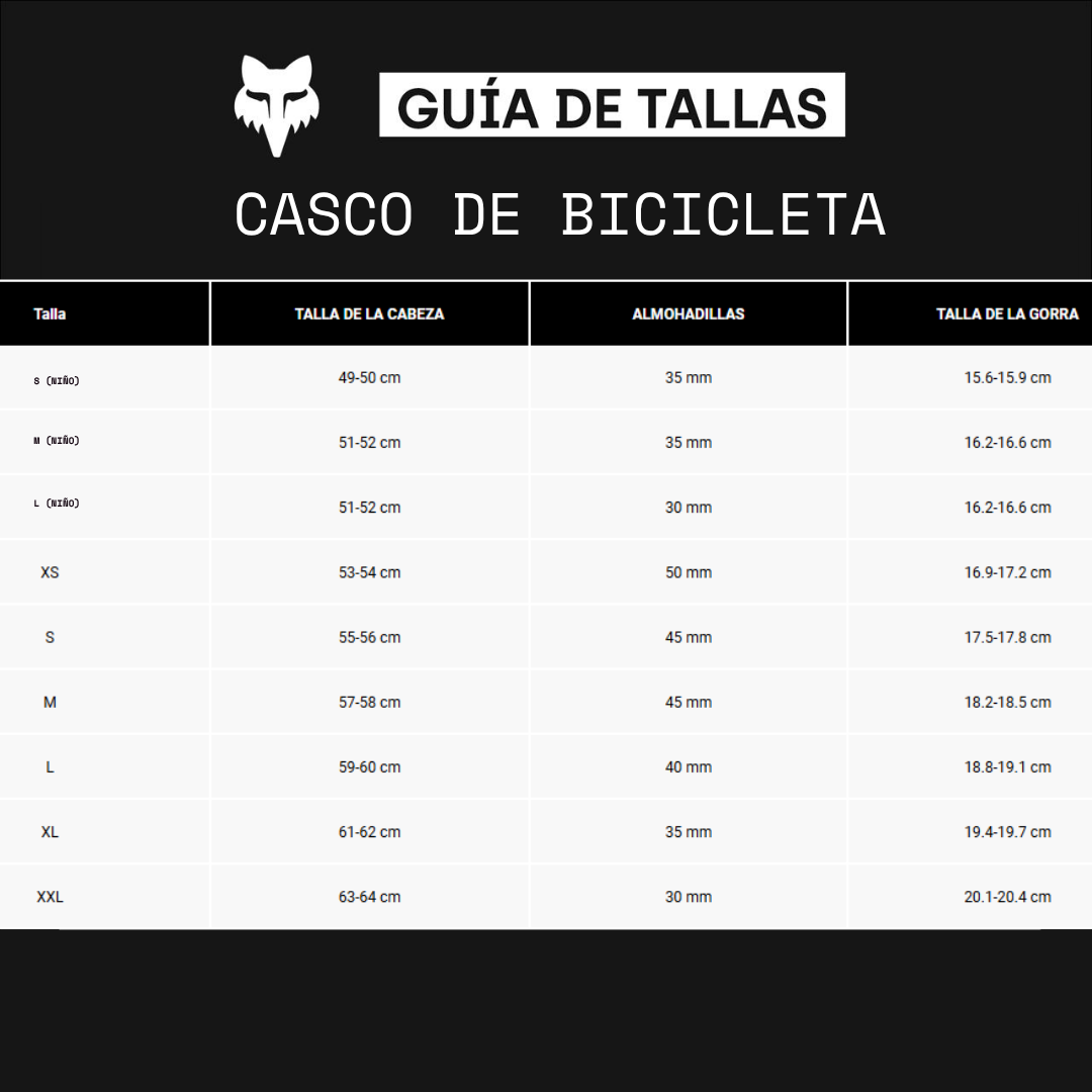 Casco Bicicleta New Proframe Nace CE Negro Fox | Casco MTB Fox casco fox racing motocross mtb