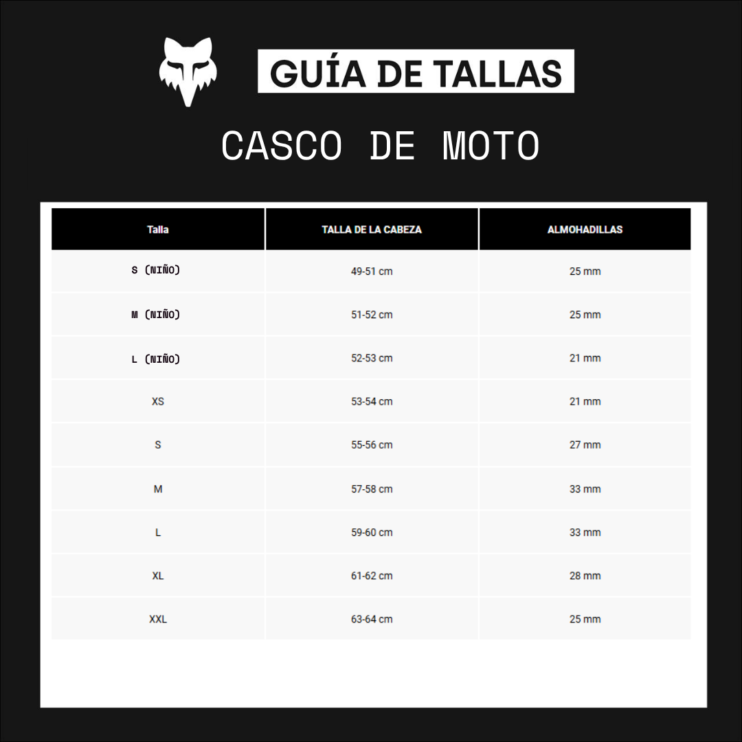 Casco Moto V3 Baz Negro Brillante Fox | Casco Moto Fox casco fox racing motocross mtb