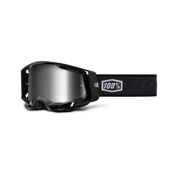 RACECRAFT 2 Goggle Topo 100% - Mirror Silver Lens