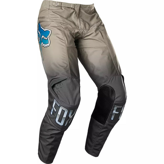 Pantalon Fox Moto 180 CNTRO para Moto Gris/Azul