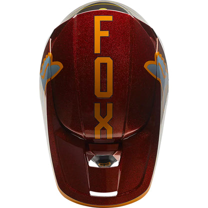 Casco Moto Niño V1 CNTRO Naranjo Fox | Casco Moto Fox casco fox racing motocross mtb