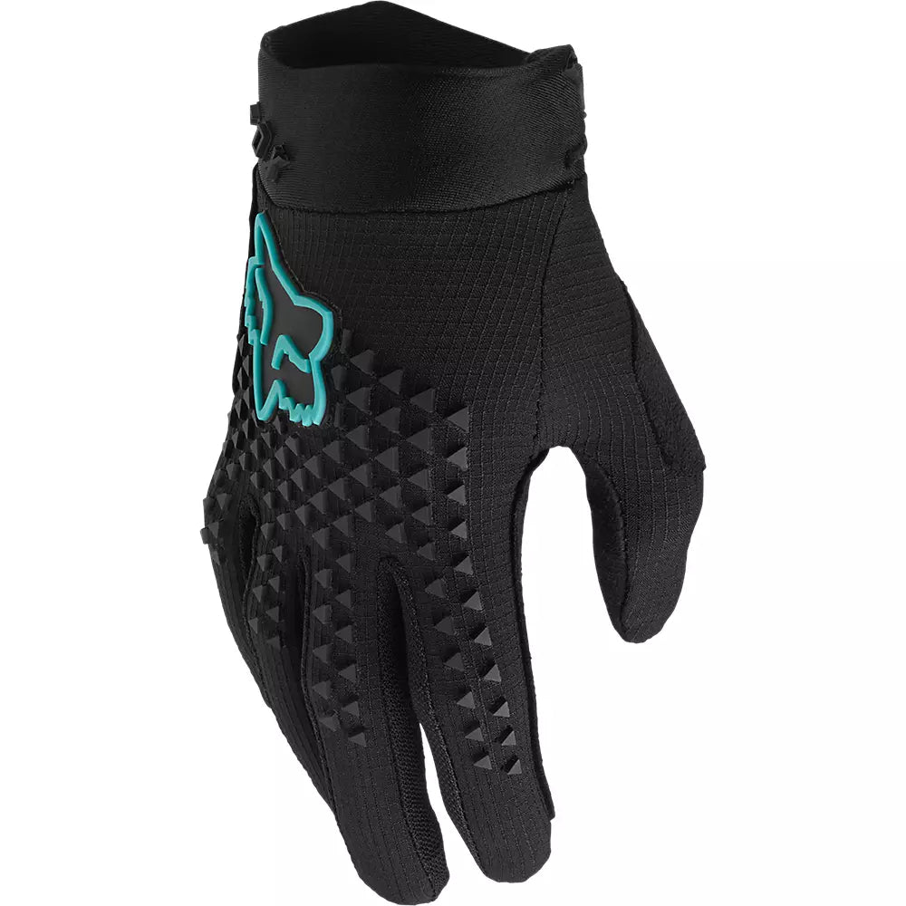 Guantes Bicicleta Niño Defend Negro Fox