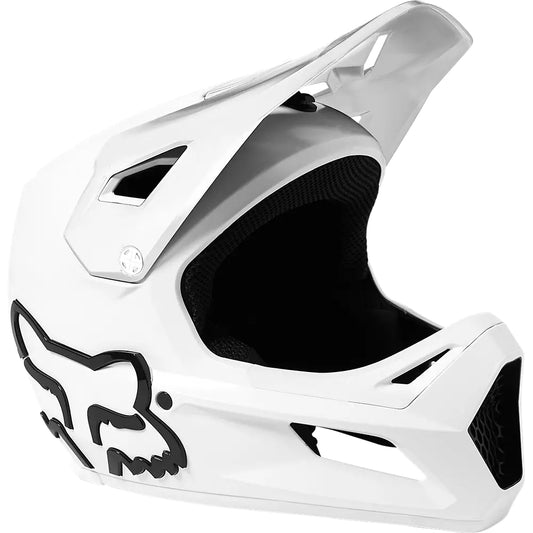 Casco Bicicleta Rampage Blanco Fox | Casco MTB Fox casco fox racing motocross mtb