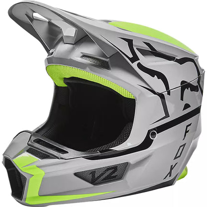 Casco Moto V2 Merz Gris Fox | Casco Moto Fox casco fox racing motocross mtb