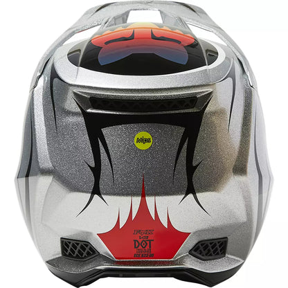 Casco Moto V3 RS Skars Plata Fox