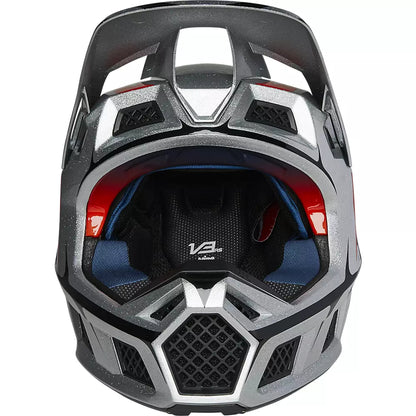 Casco Moto V3 RS Skars Plata Fox | Casco Moto Fox casco fox racing motocross mtb