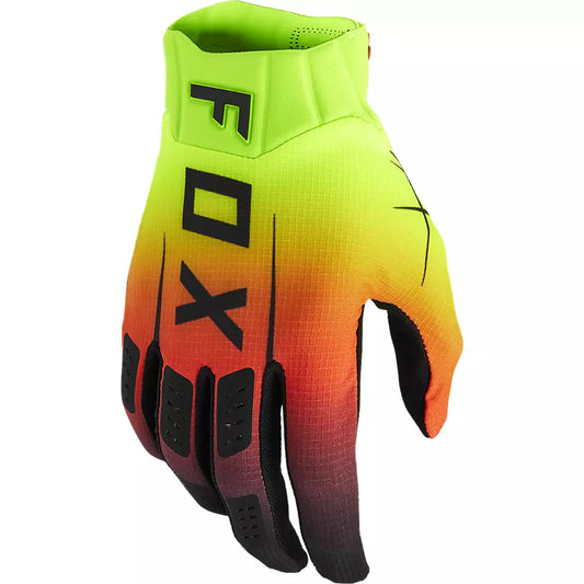 Guantes Moto Flexair Skarz Limited Edition Amarillo Fox