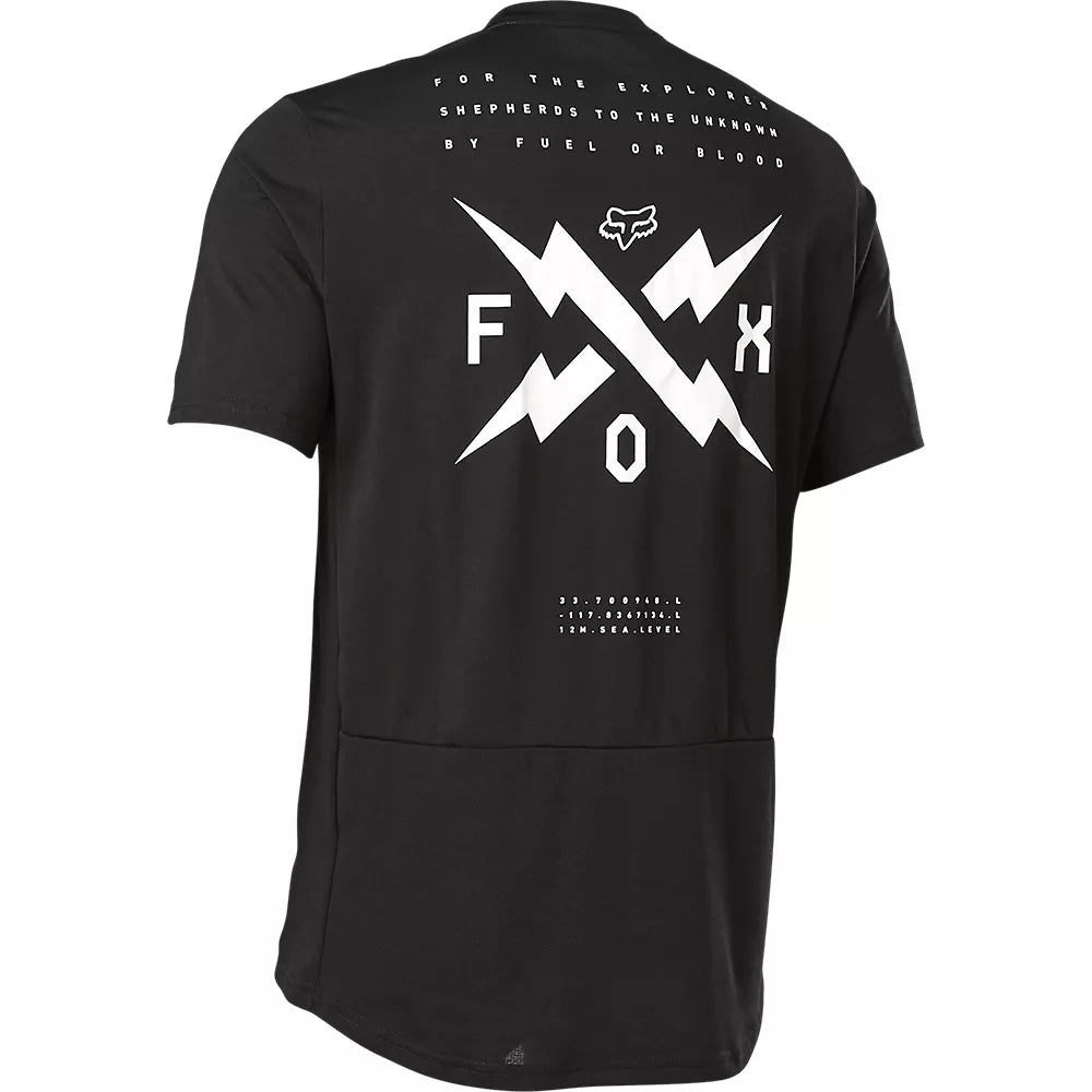 Polera Bicicleta Ranger Calibrated Drirelease® Negro Fox
