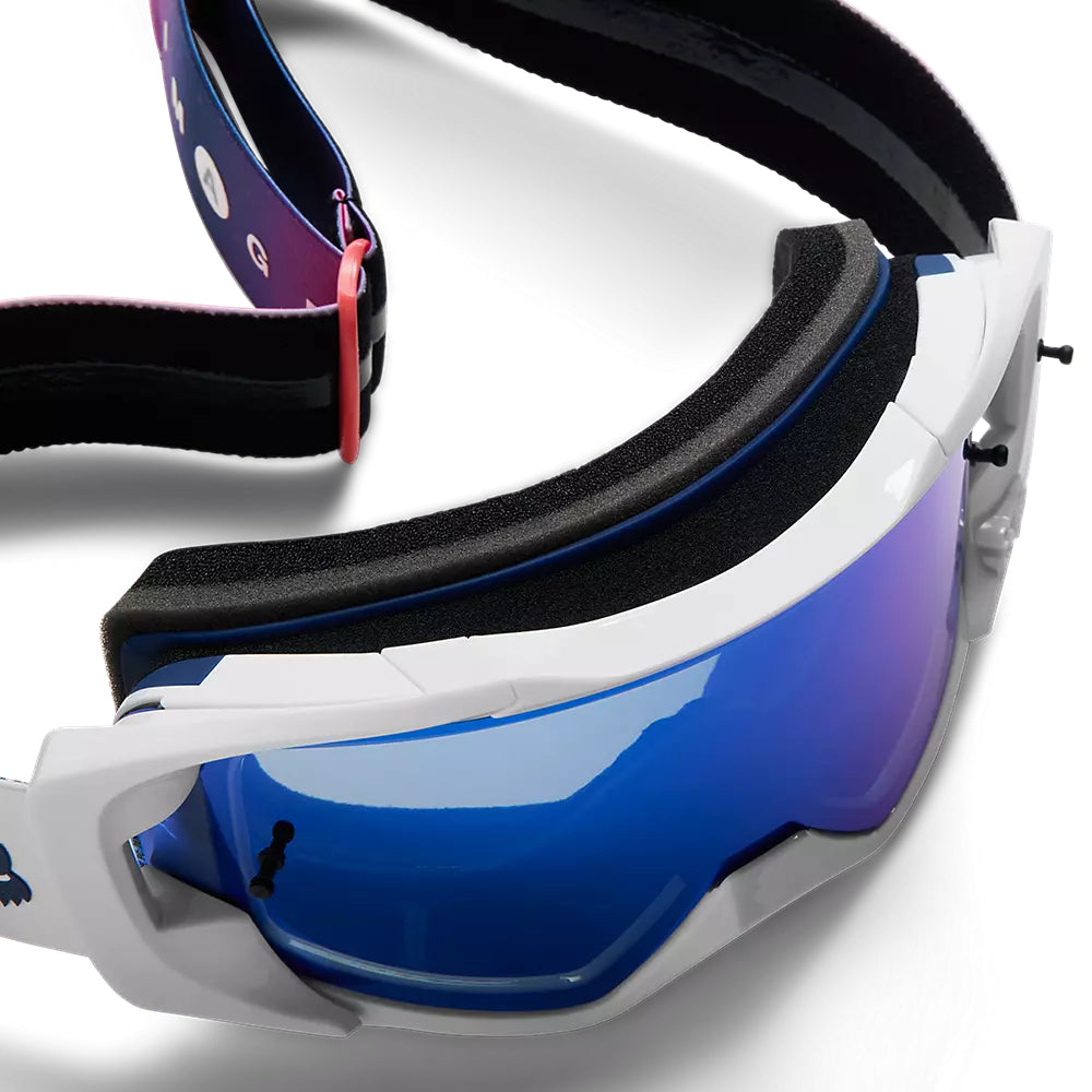 Antiparra Moto Vue Ryvr Edicion Limitada Blanco/Azul/Rosado Fox