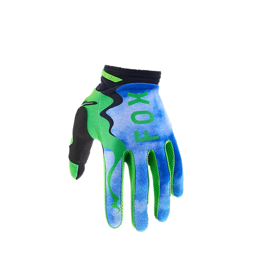 Guantes Moto 180 Atlas Celeste/Verde Fox