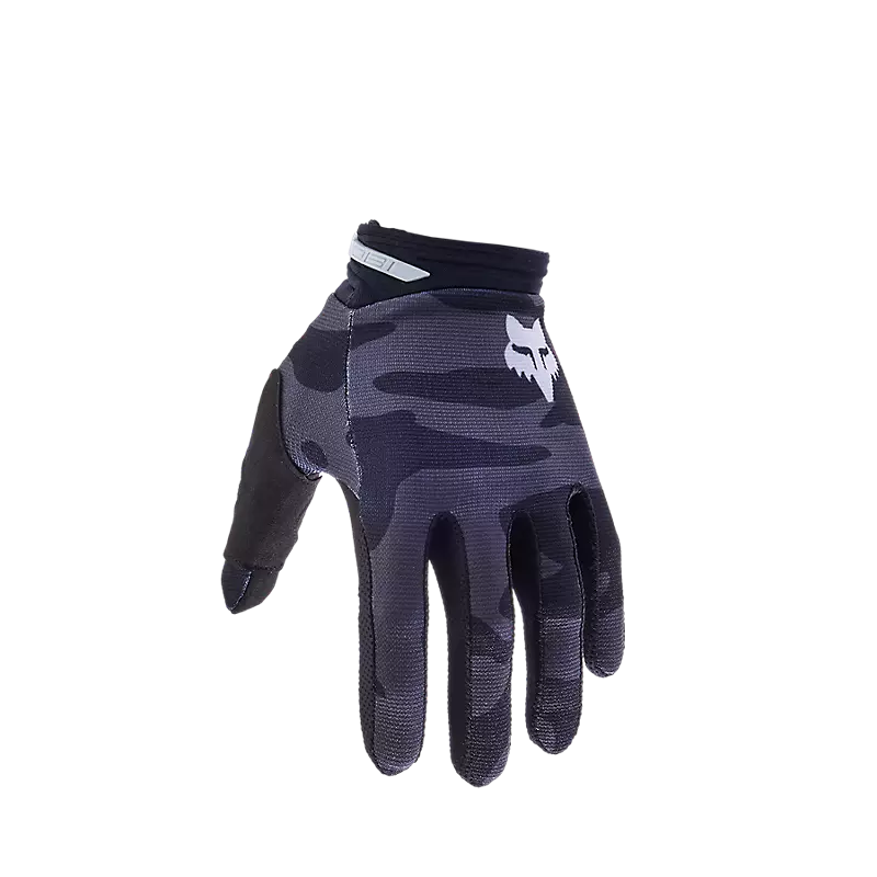 Guantes Moto 180 Bnkr Camo Negro Fox