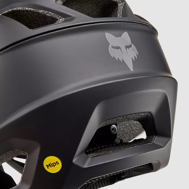 Casco Bicicleta Niño Proframe Negro Mate Fox | Casco MTB Fox casco fox racing motocross mtb