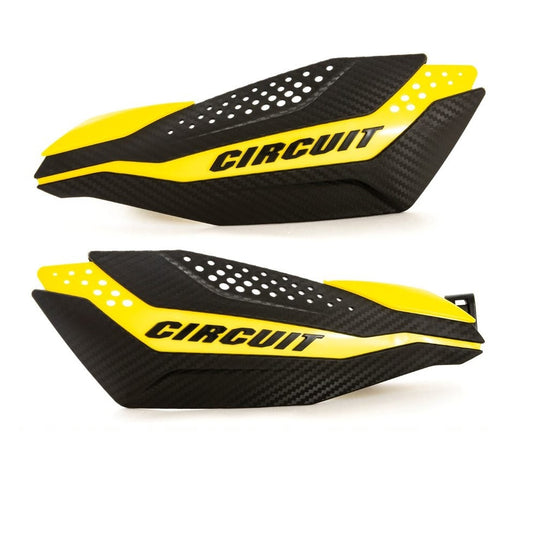 Protector de Manos Circuit Dakar Carbon / Amarillo