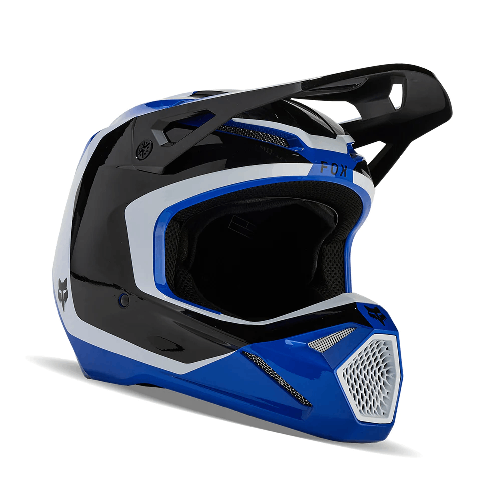Casco Moto Niño V1 Nitro Azul Fox | Casco Moto Fox casco fox racing motocross mtb