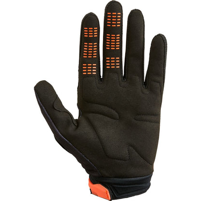 Guantes Moto Niño 180 Skew Negro/Naranjo Fox - imagen 2