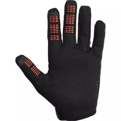 Guantes Bicicleta Mujer Ranger Camo Morado Fox - imagen 2