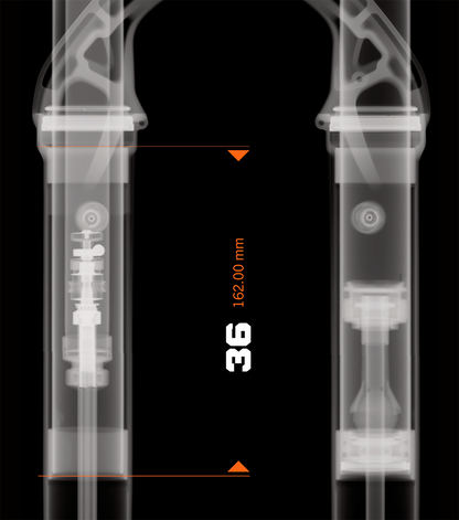 Horquilla Fox 2026 36 K, FLOAT, 29in, F-S 160 Grip X2 Shiny Black