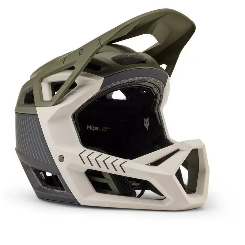 Casco Bicicleta Proframe RS Mash Verde Oliva Fox | Casco MTB Fox casco fox racing motocross mtb