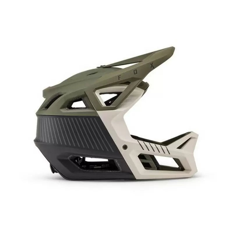 Casco Bicicleta Proframe RS Mash Verde Oliva Fox | Casco MTB Fox casco fox racing motocross mtb